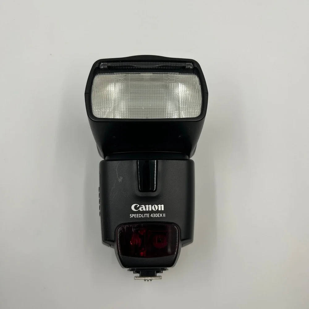 VTG Japan Canon Speedlite 430EX II Flash E-TTL DSLR Tested & Working *See Video*
